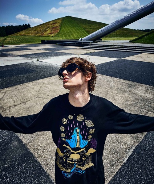 「glamb」 長袖Tシャツ L ブラック メンズの画像