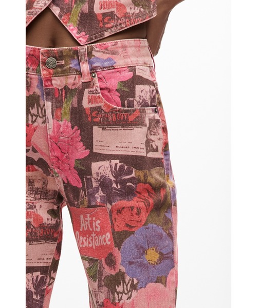 Desigual（デシグアル） ジーンズ デニム デニムパンツ ピンク 