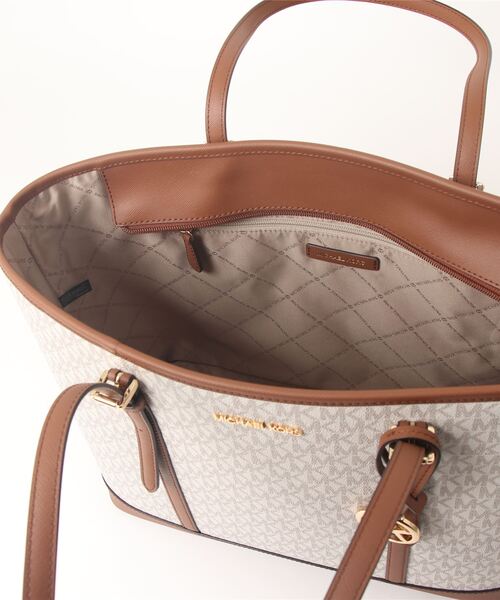 「MICHAEL KORS」 トートバッグ FREE ベージュ レディース_画像4