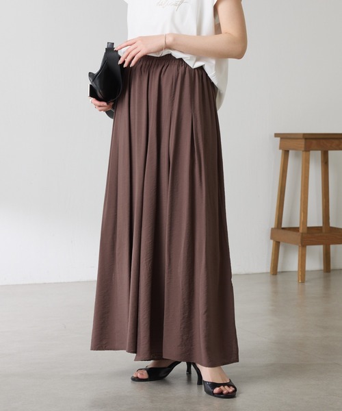ワイドパンツ パンツ リラックススカーチョ/WEB限定カラー展開 レディースの画像