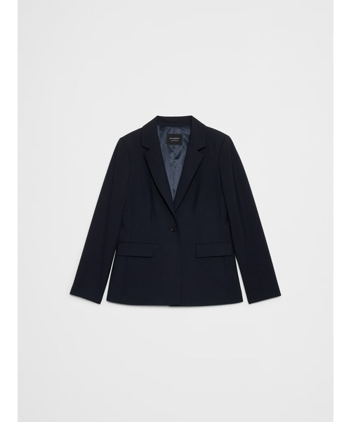 「BANANA REPUBLIC FACTORY STORE」 テーラードジャケット 4 ブラック レディースの画像