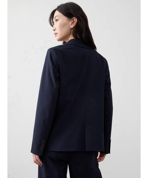 「BANANA REPUBLIC FACTORY STORE」 テーラードジャケット 4 ブラック レディースの画像