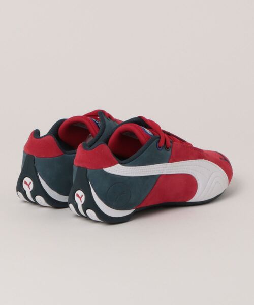 「PUMA」 ローカットスニーカー 25.5cm レッド メンズの画像