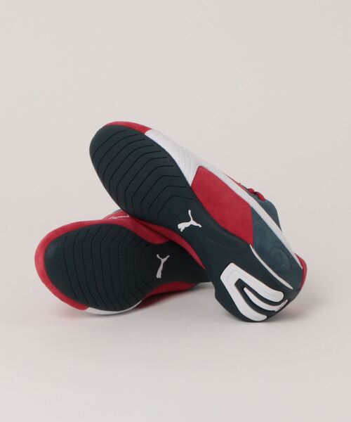 「PUMA」 ローカットスニーカー 25.5cm レッド メンズの画像