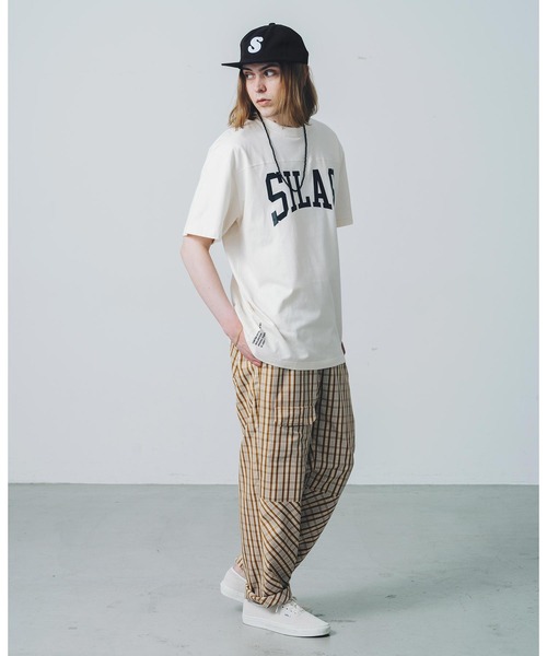 「SILAS」 半袖Tシャツ X-LARGE オリーブ メンズ_画像3