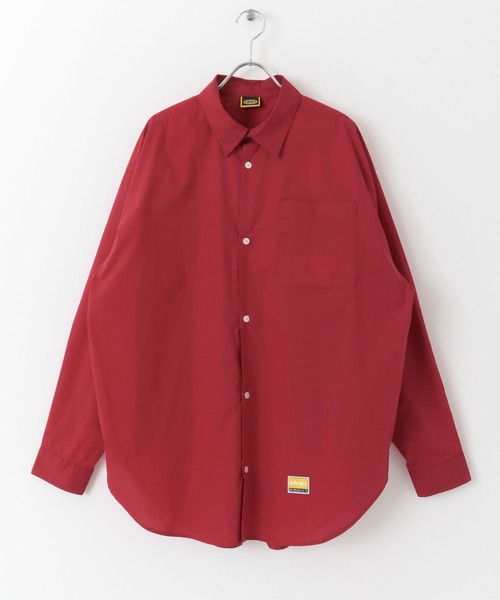 「ddp」 長袖シャツ MEDIUM レッド メンズ_画像5