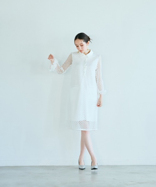 ワンピース 「人気のため追加」ラグジュアリーレースワンピースの画像