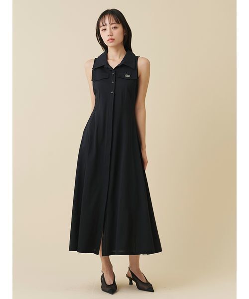 SNIDEL（スナイデル） ワンピース LACOSTE/アメスリポロワンピース