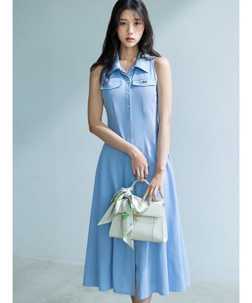 SNIDEL（スナイデル） ワンピース LACOSTE/アメスリポロワンピース