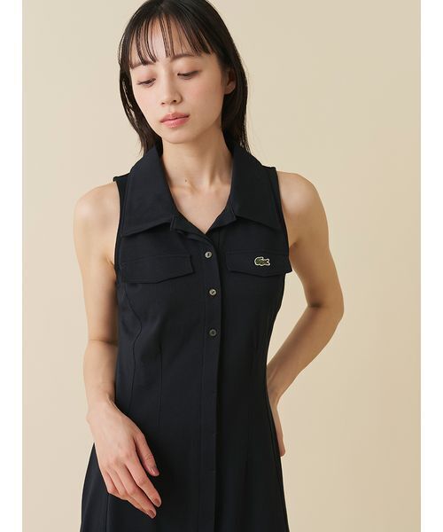 SNIDEL（スナイデル） ワンピース LACOSTE/アメスリポロワンピース