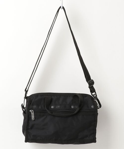 【美品】LeSportsac ショルダーバッグ 2way ブラック LeSportsac（レスポートサック） 2WAYバッグ FREE ブラック レディース