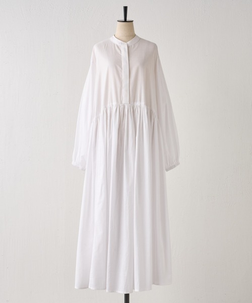 「BEARDSLEY」 長袖ワンピース 0 ネイビー レディース_画像6