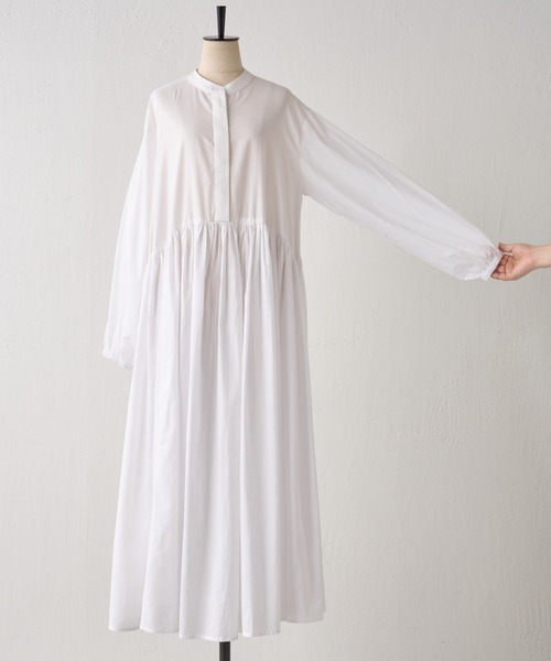 「BEARDSLEY」 長袖ワンピース 0 ネイビー レディース_画像9