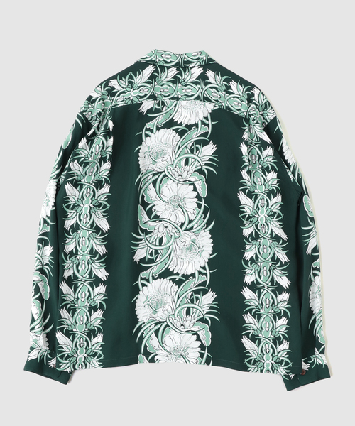 SUN SURF アロハシャツ シャツ / サンサーフ ”NIGHT BLOOMING CEREUS