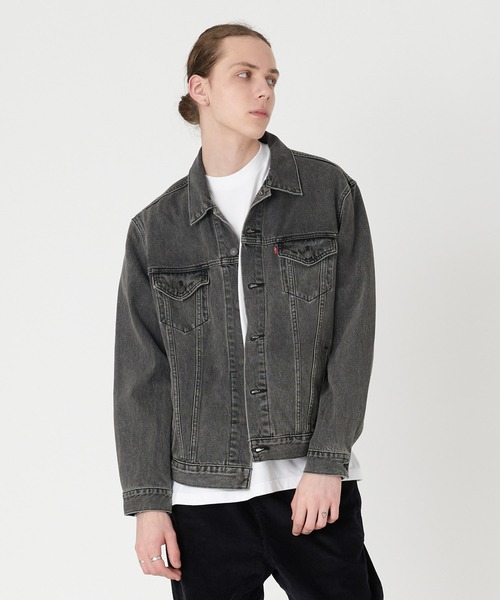 Levi's ブラック デニムジャケット S Levi's（リーバイス） デニムジャケット S ブラック メンズ : ZOZOTOWN