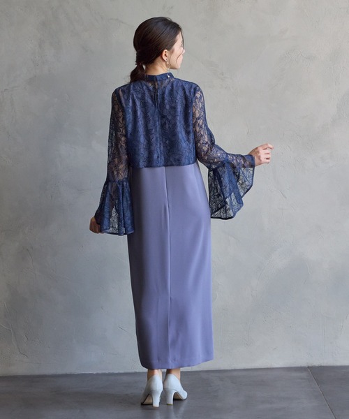 「AIMER」 コンビワンピース LARGE ブラック レディース_画像5