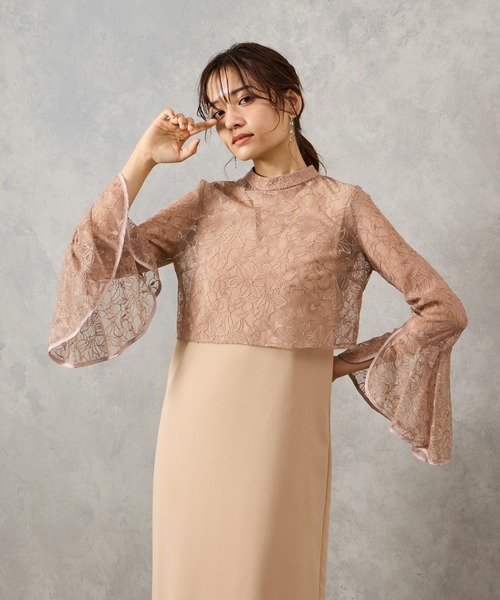 「AIMER」 コンビワンピース LARGE ブラック レディース_画像7