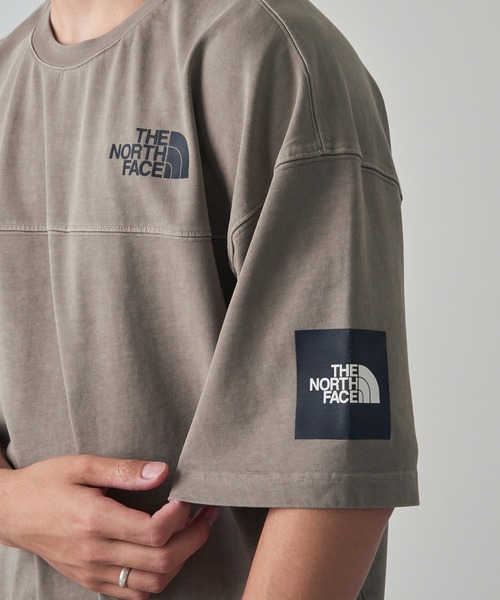 韓国限定 ノースフェイス　Tシャツ S ベージュブラウン　新品　オーバーサイズ THE NORTH FACE（ザ ノースフェイス） ノースフェイス tシャツ 日本未