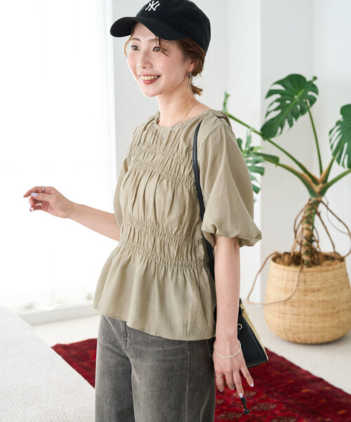 FREAK'S STORE（フリークスストア） ブラウス シャツ 夏 半袖 限定展開