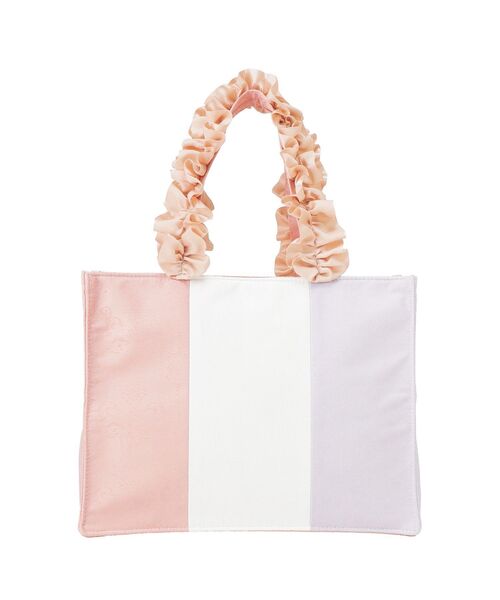 Maison de FLEUR（メゾンドフルール） トートバッグ トリコロール