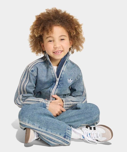 adidas（アディダス） デニムジャケット アウター ファイヤーバード