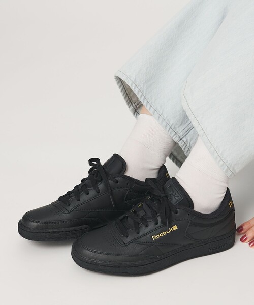 Reebok スニーカー ブラック レディース Reebok（リーボック） スニーカー 「Reebok」CLUB C 85 スニーカー