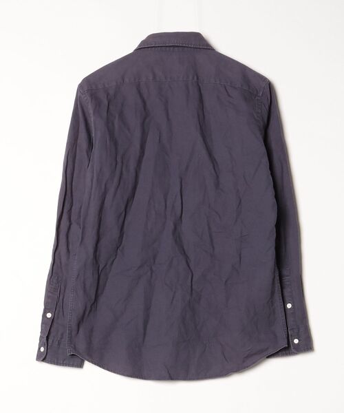 「SHIPS GENERAL SUPPLY」 長袖シャツ LARGE ネイビー メンズ_画像2