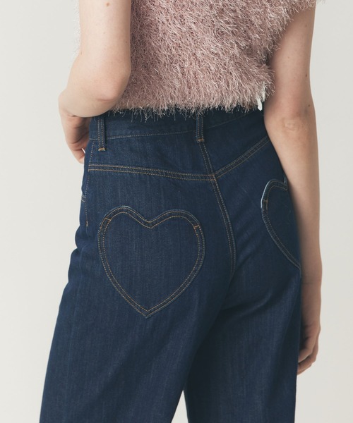 「DEICY」 デニムパンツ S ブルー レディース_画像3