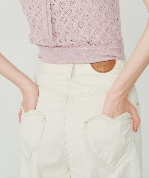 「DEICY」 デニムパンツ S ブルー レディース_画像4