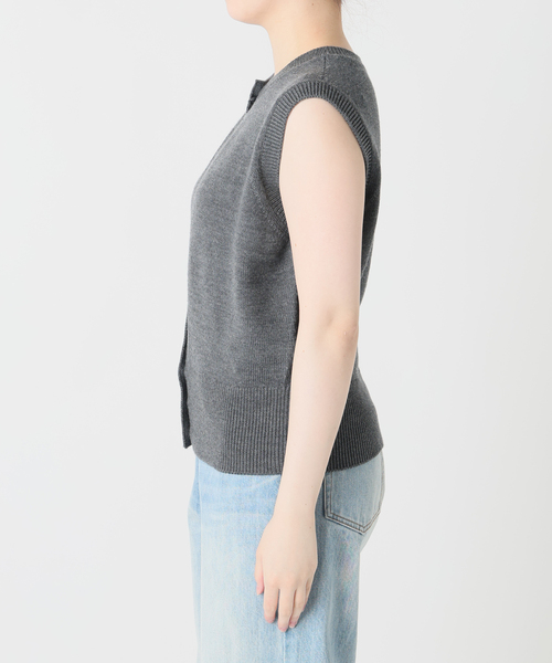 plage（プラージュ） ベスト ジレ 2Way Knit ベスト レディース