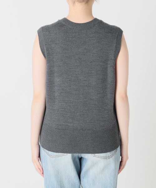 plage（プラージュ） ベスト ジレ 2Way Knit ベスト レディース