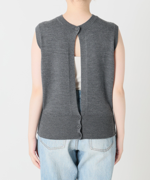 plage（プラージュ） ベスト ジレ 2Way Knit ベスト レディース