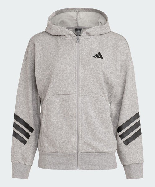 adidas（アディダス） パーカー 裏起毛 ウィメンズ フルジップ