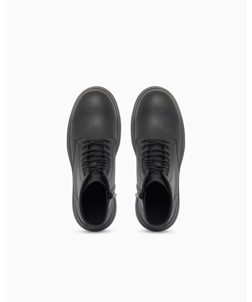 A/X アルマーニエクスチェンジ　マウンテンブーツ　 黒　美品　28.5センチ ARMANI EXCHANGE ブーツ 「A|X アルマーニ エクスチェンジ」レザー