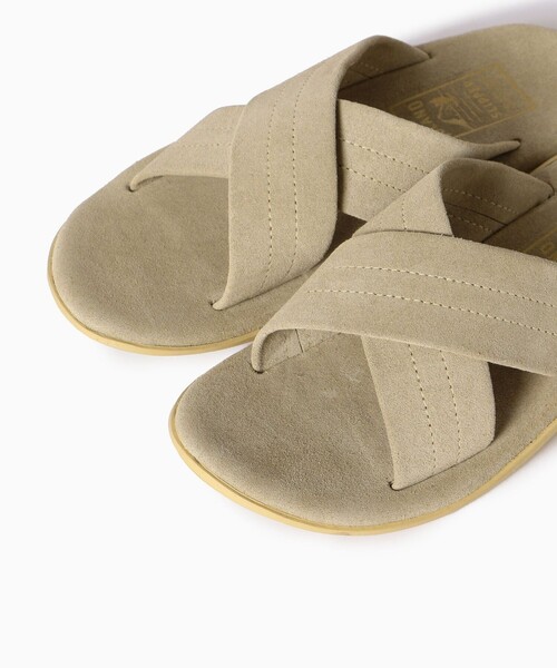  SLIPPER クロスストラップ サンダル SHIPS別注 良品 ISLAND SLIPPER: SHIPS(シップス) 別注 クロスストラップ