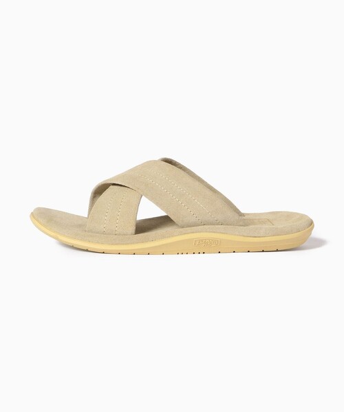  SLIPPER SHIPSシップス別注 クロスストラップ サンダル ISLAND SLIPPER: SHIPS(シップス) 別注 クロスストラップ