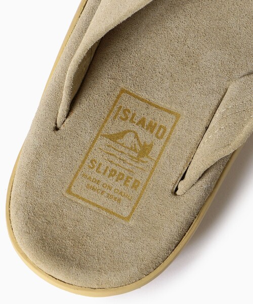  SLIPPER クロスストラップサンダル　サイズ8 ISLAND SLIPPER サンダル SLIPPER: SHIPS(シップス) 別注 クロス