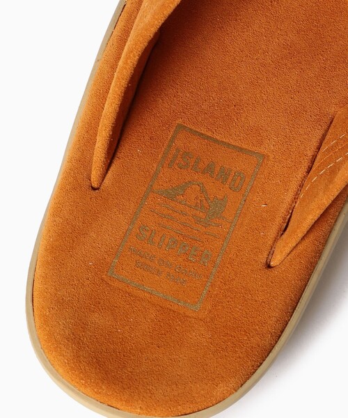 【新品未使用】 SLIPPER クロスストラップサンダル　サイズ9 ISLAND SLIPPER サンダル SLIPPER: SHIPS(シップス) 別注 クロス