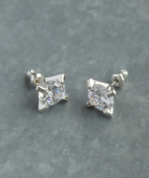 e.m.（イーエム） ピアス 2Pset ジルコニアピアス（LL） レディース