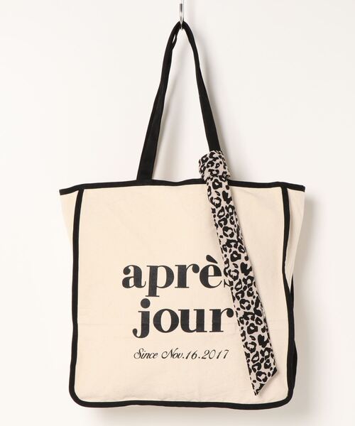 トートバッグ スカーフ付きキャンバスバッグ レディース | apres jour | 23