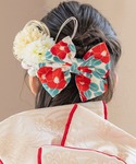 卒業式 ちりめんリボン ヘアクリップ キッズ ...の詳細画像5