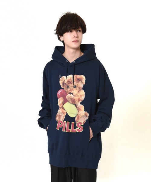 MILKBOY パーカー PILL BEAR レディース メンズ : ZOZOTOWN Yahoo!店  