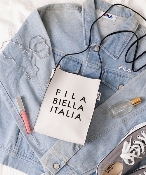 FILA(フィラ)★UNISEX_リニアミニクロスバッグ_2色 FILA フィラ ミニショルダーバッグ ショルダーバッグ レディース