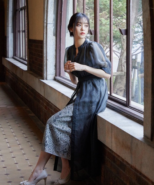 niana（ニアナ） ドレス シアーカーディガン＆レースワンピース