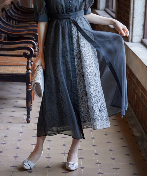 niana（ニアナ） ドレス シアーカーディガン＆レースワンピース