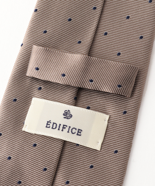 EDIFICE（エディフィス） ネクタイ PB スモールドット タイ : ZOZOTOWN