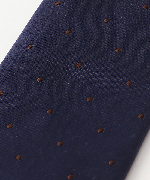 EDIFICE（エディフィス） ネクタイ PB スモールドット タイ : ZOZOTOWN