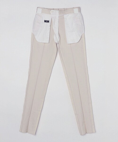 SHIPS（シップス） パンツ SHIPS:「手洗い可能」コットン ノープリーツ