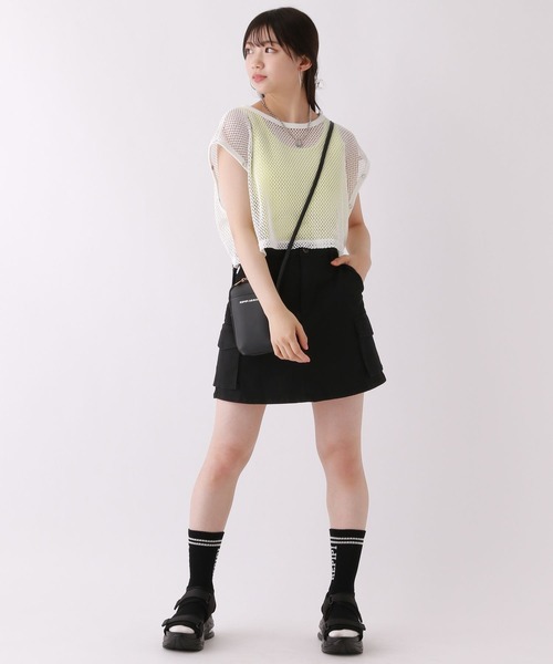 repipi armario トップス 「2WAY」メッシュプルオーバー キッズ