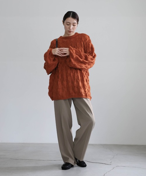 新品未使用品✴︎【MAX&Co. 】モヘアロゴニット select MOCA（セレクトモカ） ニット セーター モヘアライクドロップ